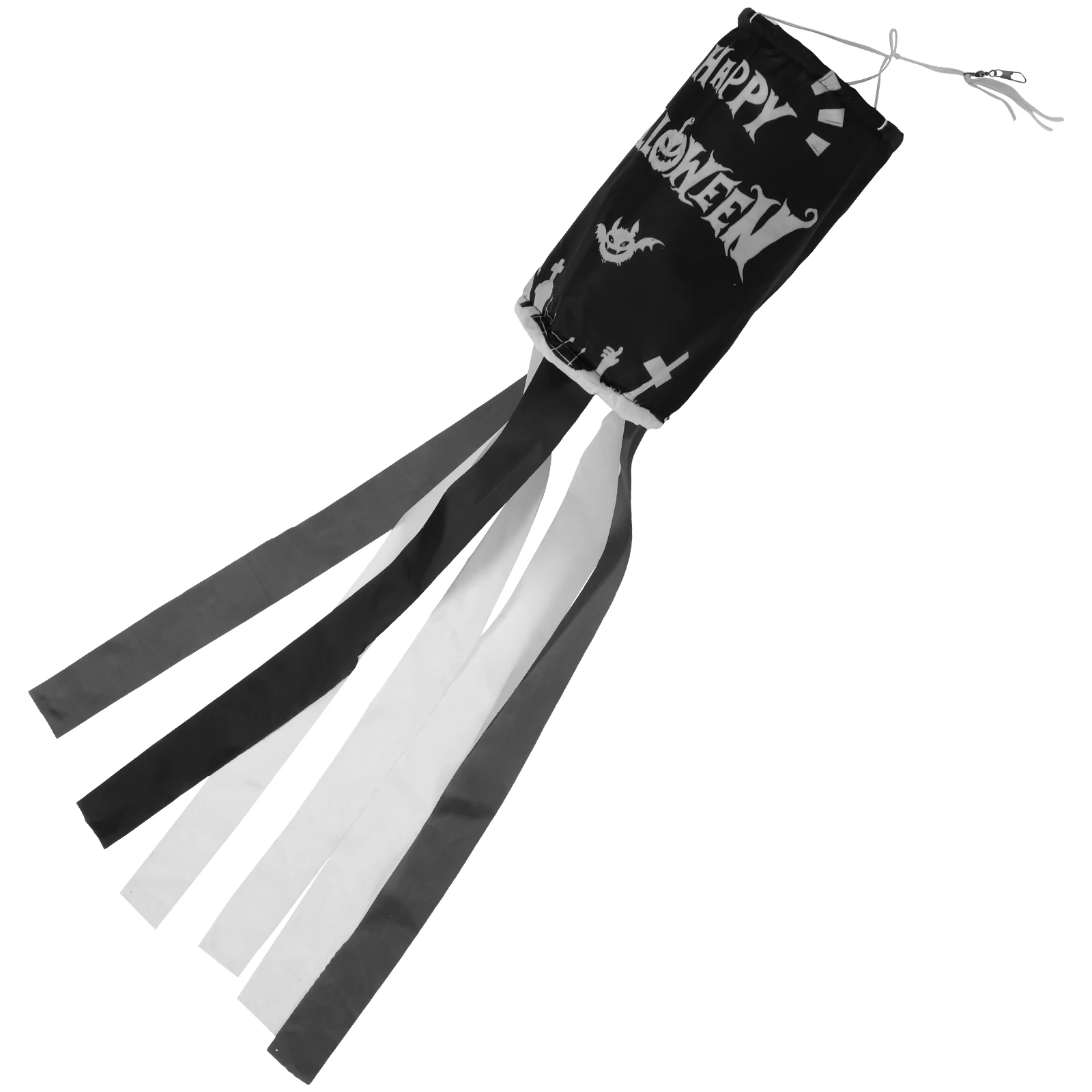 

Halloween Ghost Flag Lightweight Polyester Wind Sock Garden Hanging Yard Decor Outdoor Decorative Halloween Wind Direction Flag