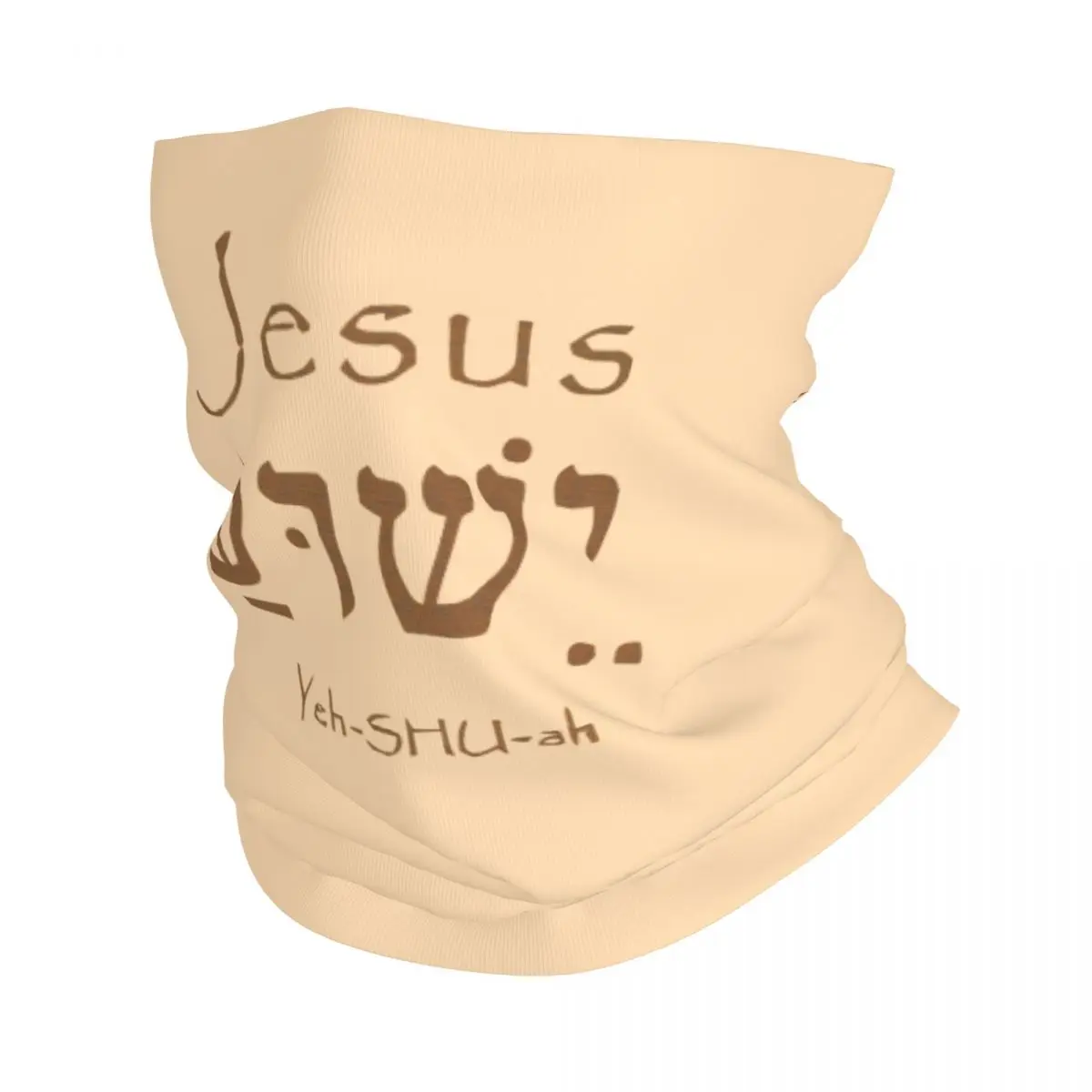 

Бандана с святым именем на заказ Иисус Христос Иешуа, гетры для пеших прогулок, шарф, христианская повязка на голову Ишуа, теплый шарф для лица, чехол