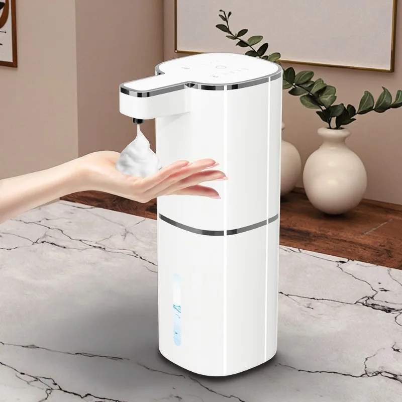 

420Ml Automatic Soap Dispenser Infrared Sensor Contactless Tableware Soap Dispenser 4 Adjustable Liquid Dispenser Bathroom
