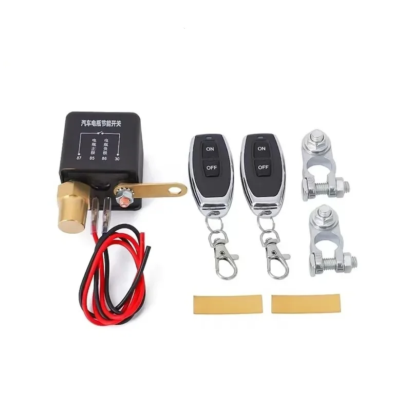 Relé de interruptor de batería Universal para coche, 200A, 12V, 230A, Control remoto inalámbrico integrado, desconexión, aislador maestro