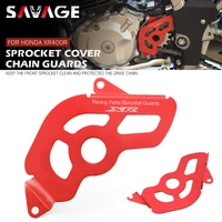 Cubierta protectora de piñón de transmisión delantera XR 400R para HONDA XR400R XR 400 R 1996-2004, accesorios de motocicleta, Protector de cadena limpio de carreras