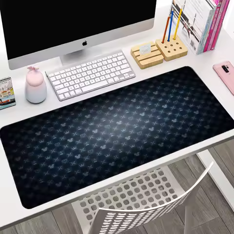 Kawaii Anime Game Mouse Pad Laptop Gaming Accessories Keyboard Mousepad Home Computer K-Kingdom Hearts Non Slip Desk Mat Carpet