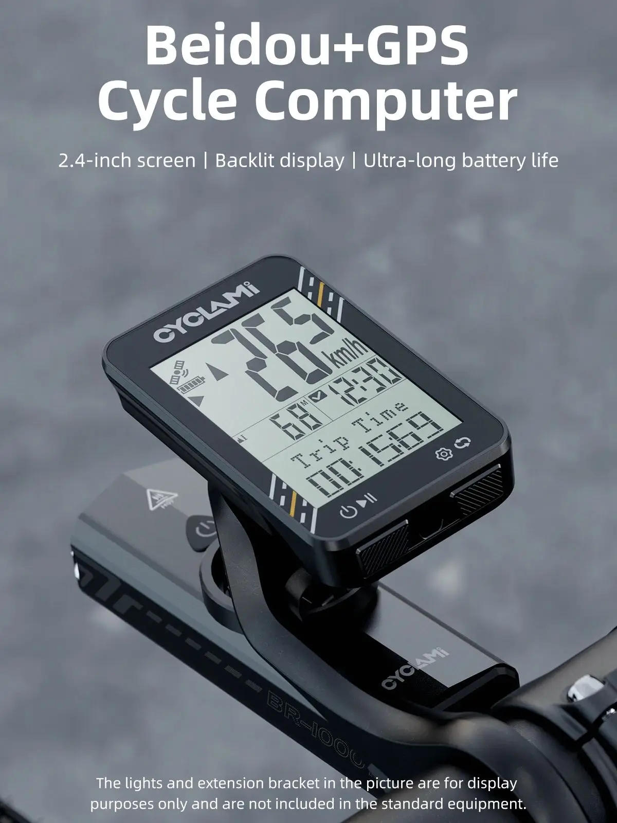 AliExpress CYCLAMI Bicycle Computer 9 Languages Wireless Waterproof GPS Bike Speedometer Odometer Cycling Accessories