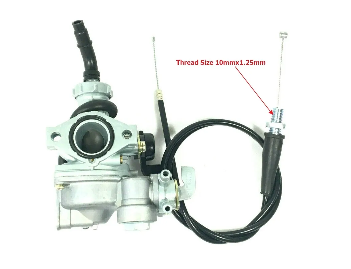 Карбюратор и трос дроссельной заслонки, совместимый с/заменами для Hoonnddaa ATC 125M ATC125M TRX125 ATV