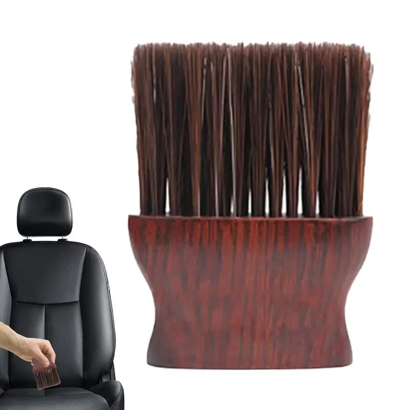 

Car Interior Cleaning Brush Soft Bristles Detailing Brush Dusting Tool Cleaning Soft Brush Interior Soft Hair Removal Brush