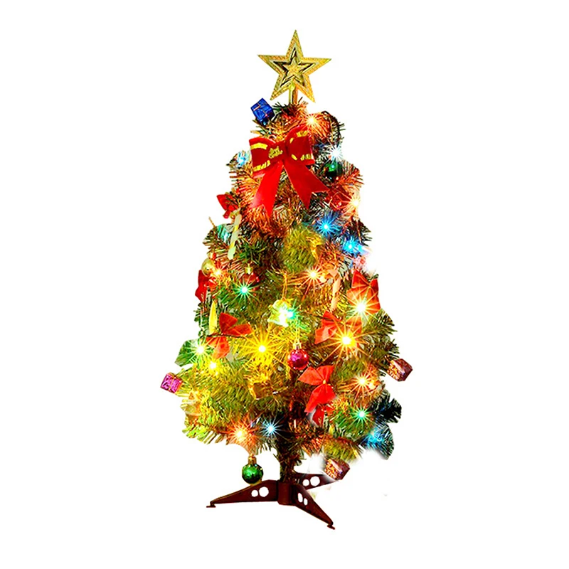 30cm Artificial Christmas Tree With Decorations Pendant Home Hotel Small Christmas Decoration Xmas Tree Desktop Decoration