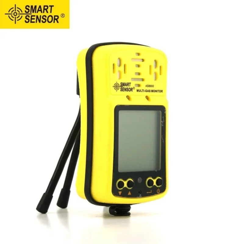 AS8900 four in one gas detector combustible gas oxygen hydrogen sulfide carbon monoxide ST8990