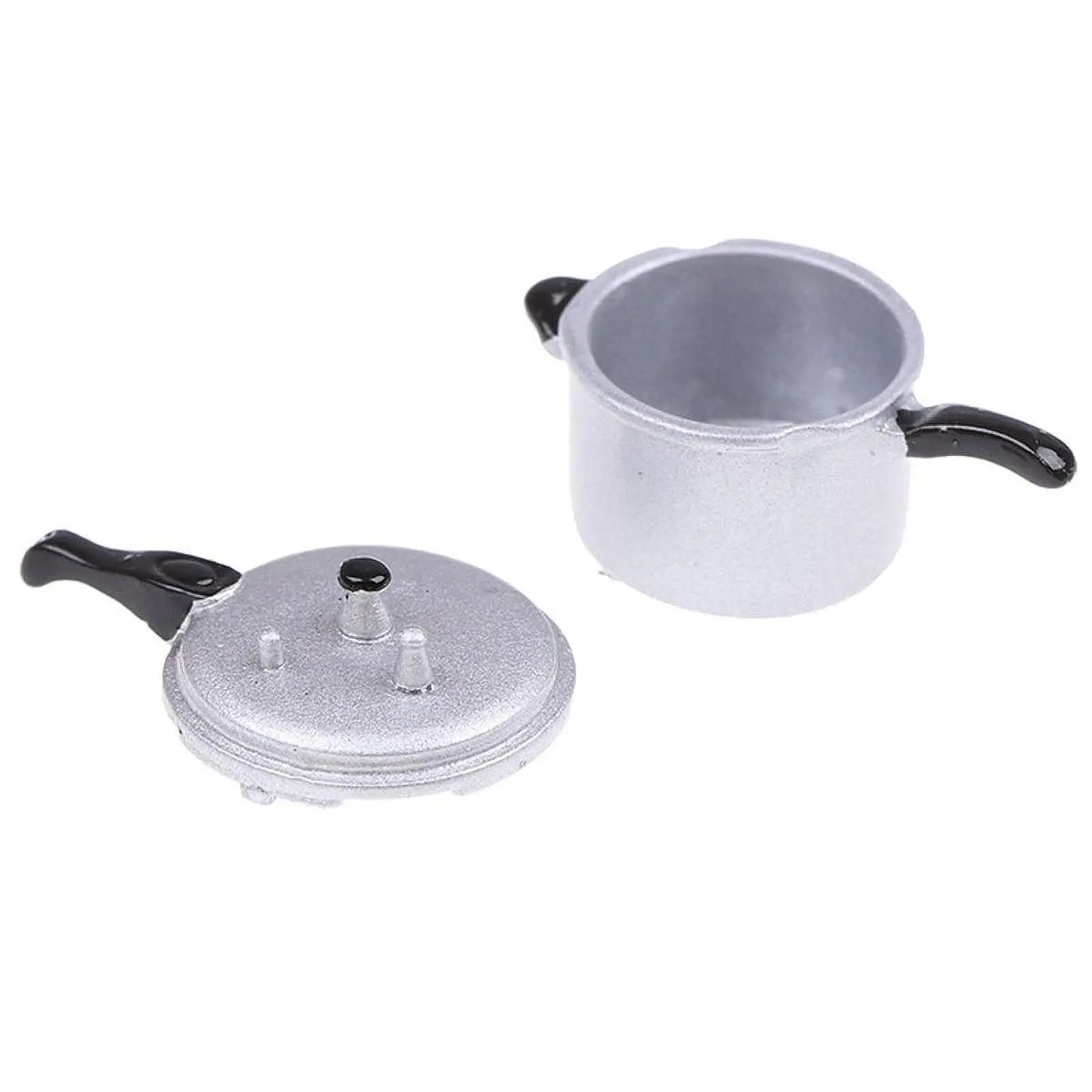 

1/12 Scale Dollhouse Pressure Cooker Doll House Accessories for Boys Girls