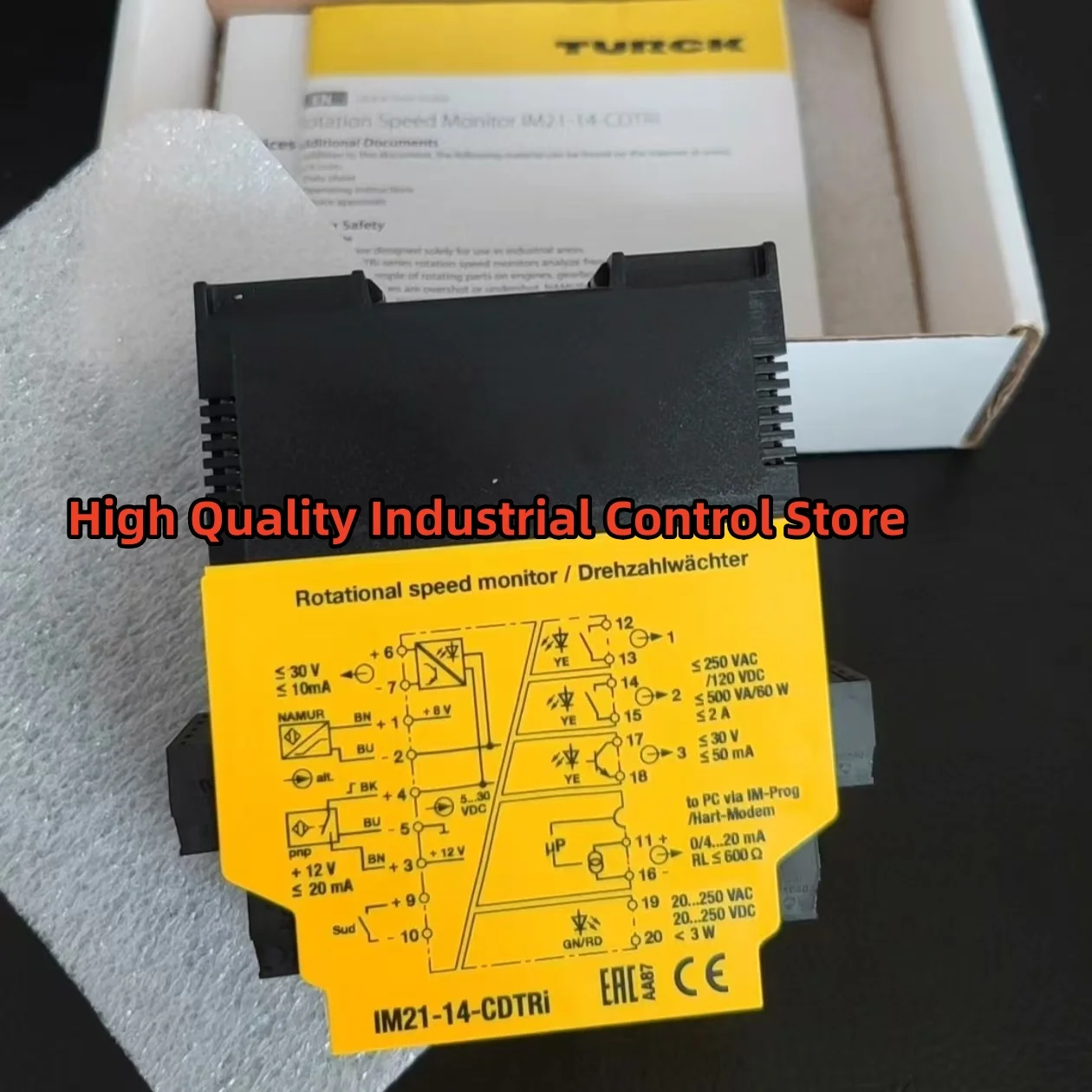 

Rotation Speed Monitor new in box IM21-14-CDTRI