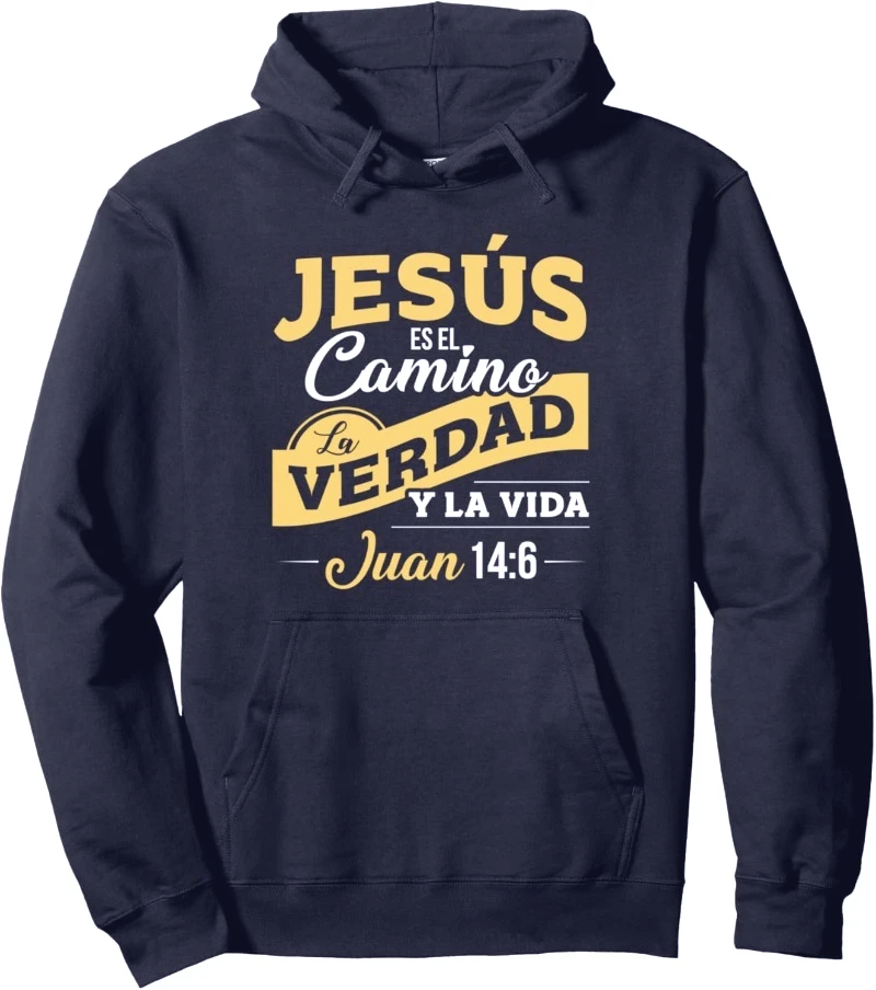 Sudadera Con Capucha Para Cristianos Spanish Hoodies Pullover Hoodie Hombre Mujer Sudadera Graphic Sweatshirt Hoodie Clothes