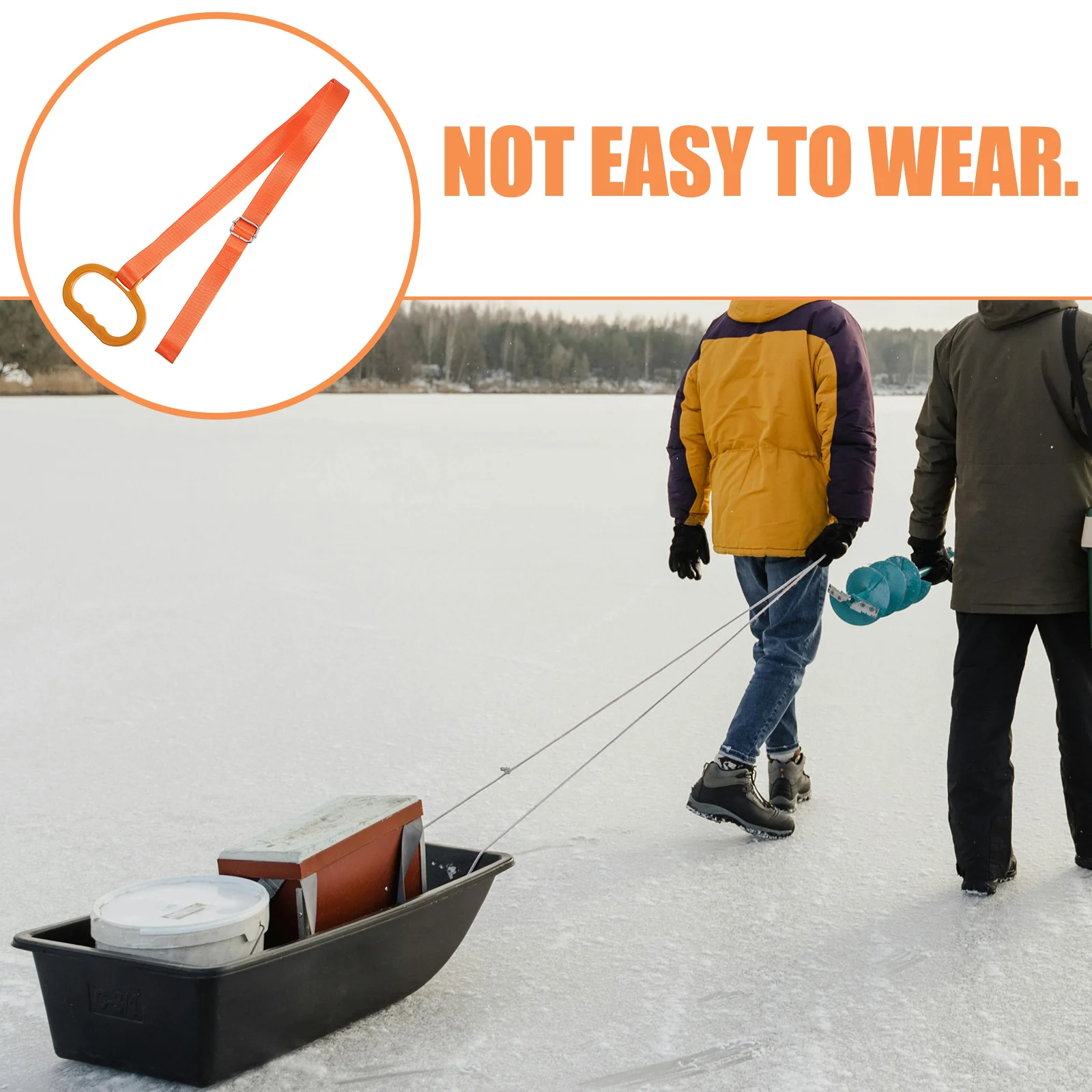 

Heavy Duty Deer Adjustable Nylon Webbing Hunting Accessory Foldable Sturdy Strap for Outdoor Hunting Use Supply