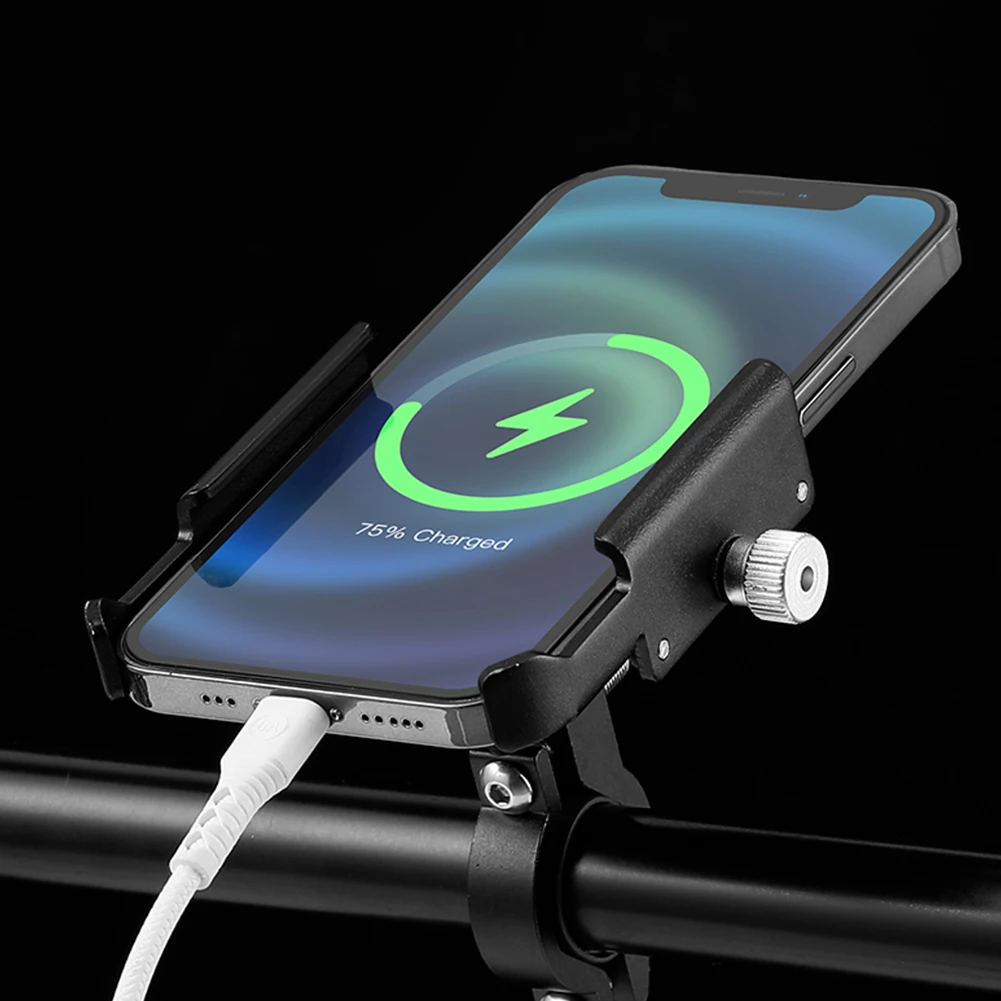 

Подставка для телефона на велосипеде, алюминиевый сплав, кронштейн для поддержки телефона на велосипеде, вращение на 360 градусов, противоударные аксессуары для велоспорта