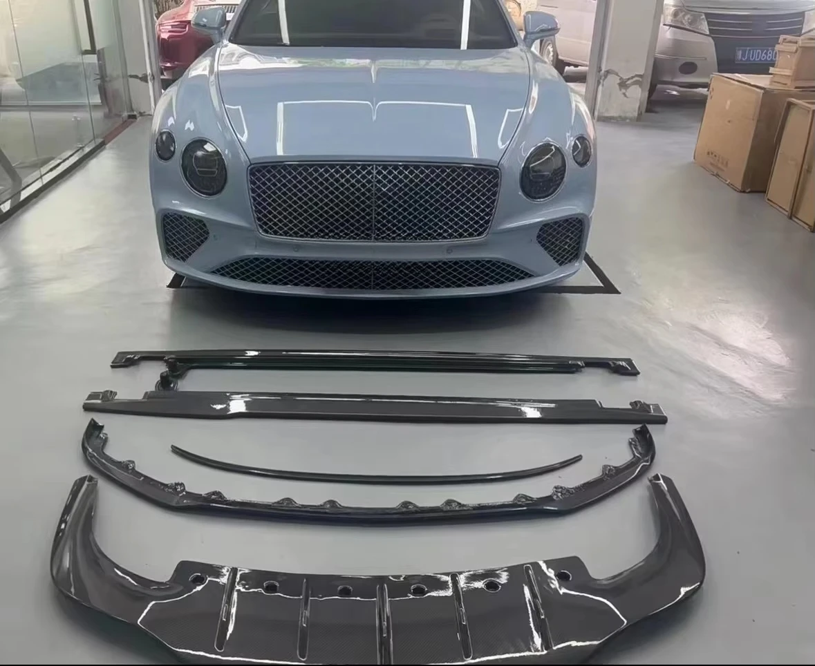 

Continental GT Limited Edition Body Kit, Carbon Fiber Aerodynamic Accessories, Front Rear Lip, Bumper, Diffuser and Spoiler