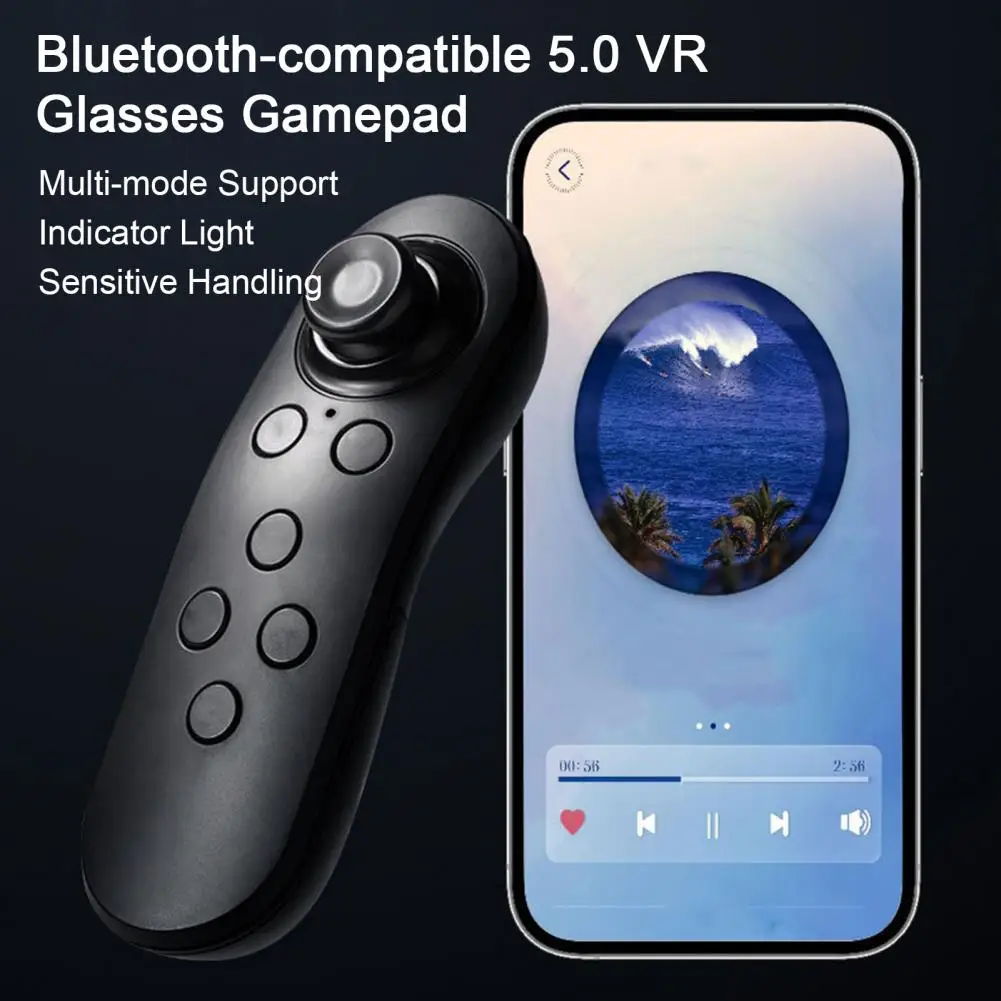 Remote Controller Mobile Phone VR Glasses Wireless Gamepad Long Distance E Book Turn Page Joystick TV BOX For Android Smartphone