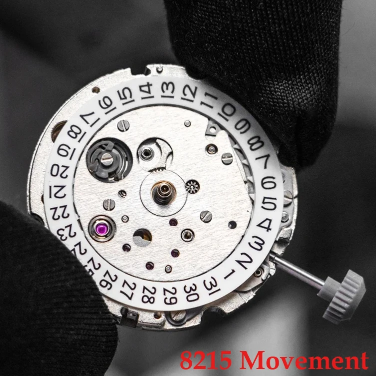 

8215/8205 Movement Mechanical NH35 21 Jewels Automatic GMT Date Double Calendar Setting Precision Watch Accessories Date At 3:00