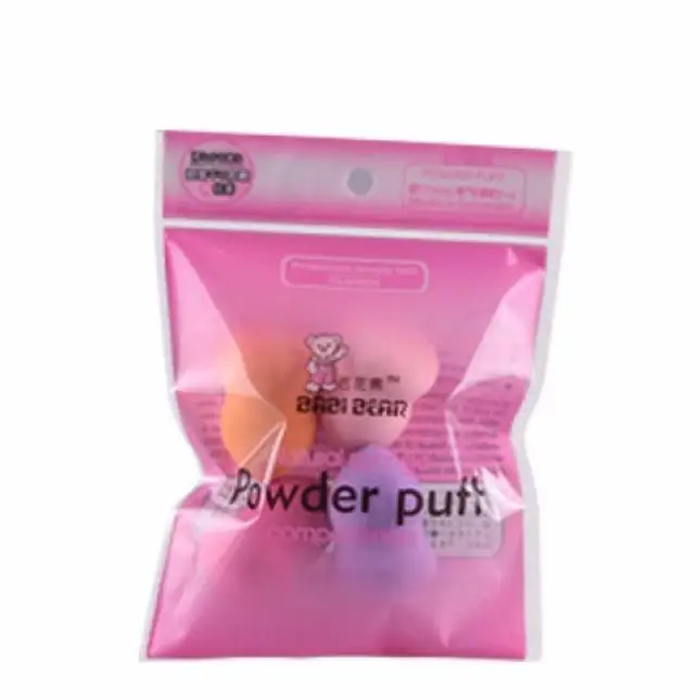 4 pezzi trucco spugna soffio di polvere asciutto e bagnato combinato bellezza cosmetica palla fondotinta soffio di polvere smussato taglio Make Up spugna strumenti