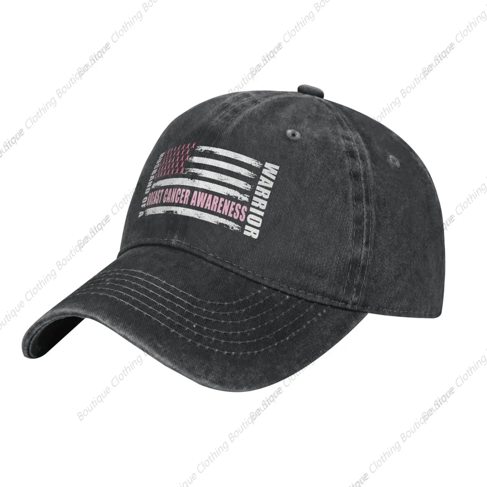 Husband of A Warrior Breast Cancer Support Squad Hat Baseball Cap Adjustable Dad Hats Gift for Men Women Outdoor