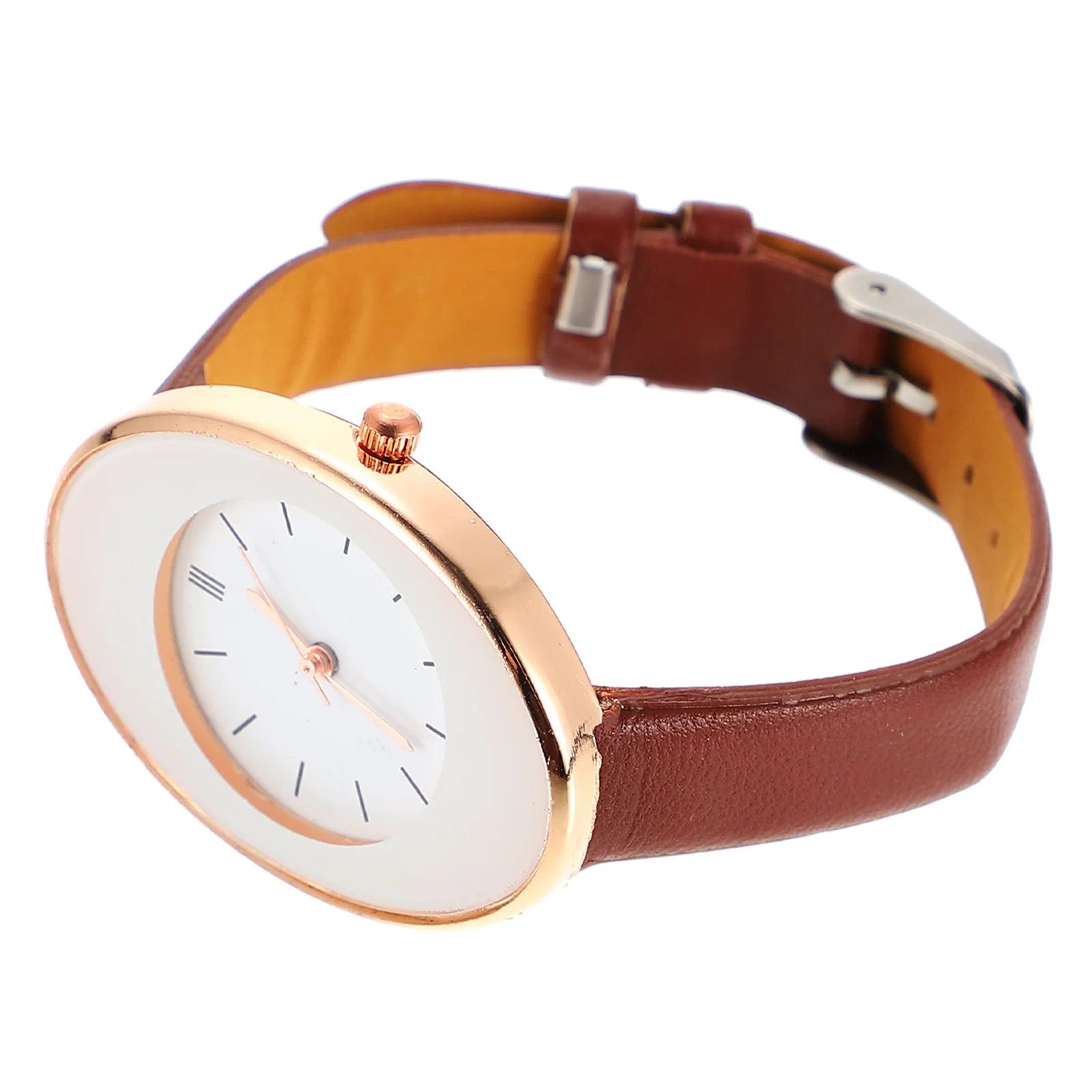 

Quartz Watches Accurate Time Keeping Wrist Breathable Strap Casual Women Fashion Microfiber Decor