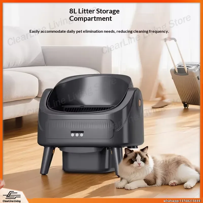 bac-a-litiere-pour-chat-a-nettoyage-automatique-intelligent-surdimensionne-anti-eclaboussures-avec-pelle-electrique-pour-litiere-pour-usage-domestique-en-materiau-abs-facile-a-utiliser