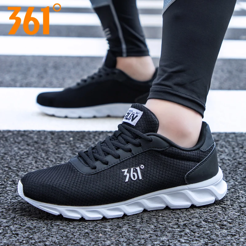 361 Mens Runnig Shoes Walking Shoes Sport Life Breathable Sneakers Super Light Comfort Sport Shoes