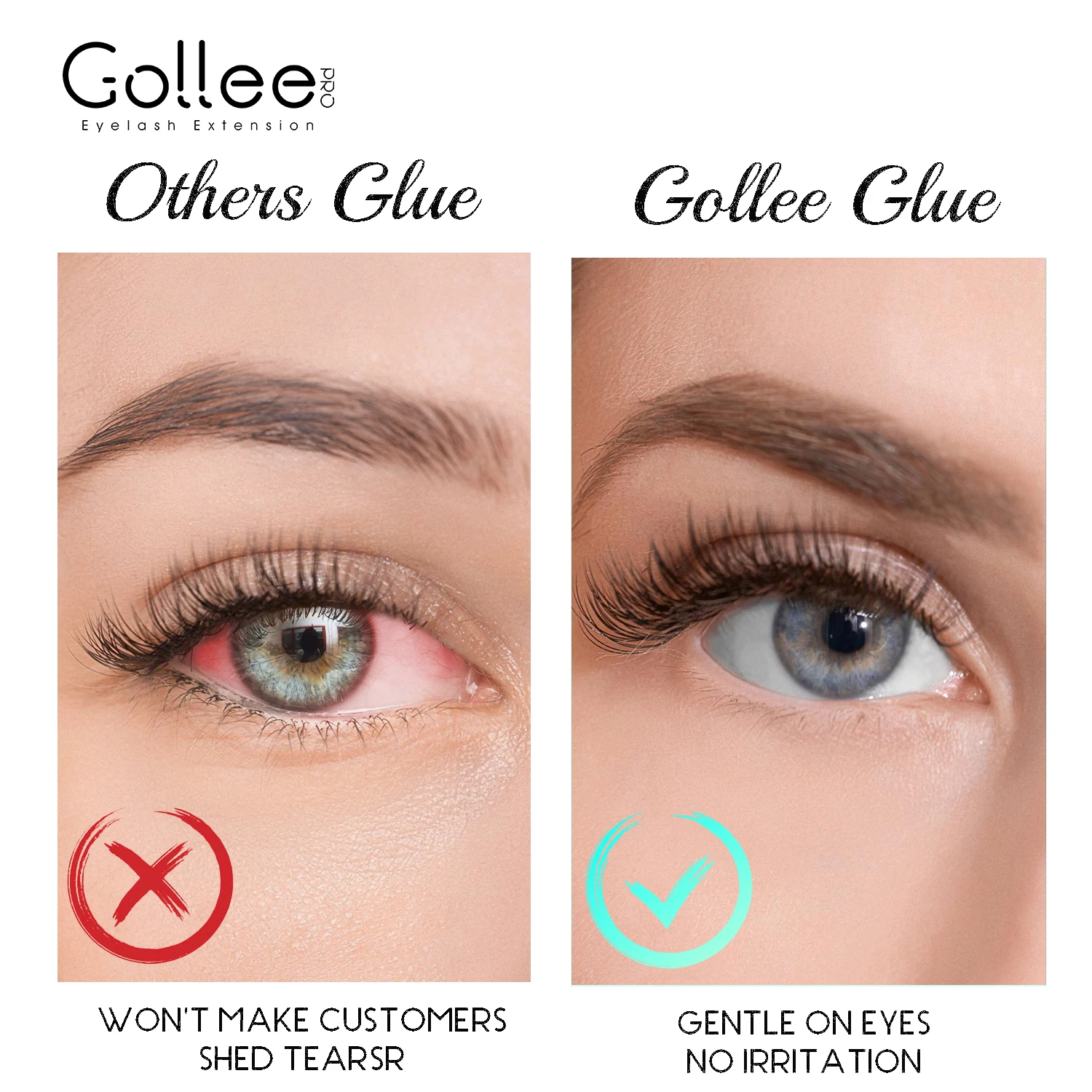 Nieuw Gollee-pak voor het hele seizoen 0,5s droge lijm voor wimperverlenging 15 ml Super Bonder Help Accelerator 6-8 weken Langdurige make-up