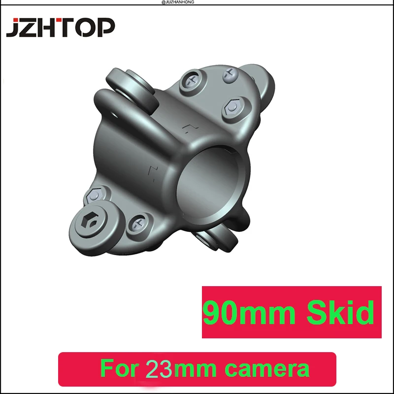 

23mm Pipe Camera Head Skid 40mm 80mm 90mm 120mm 150mm 160mm 180mm 190mm Camera Protection Cover ABS