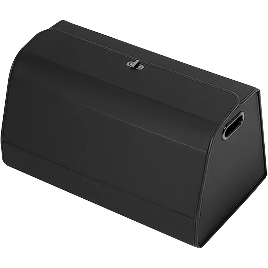 

Car Trunk Organizer PU Leather Car Boot Organiser Collapsible 180 Opening MultiCompartment Car Trunk Organizer Box Car Boot Tid