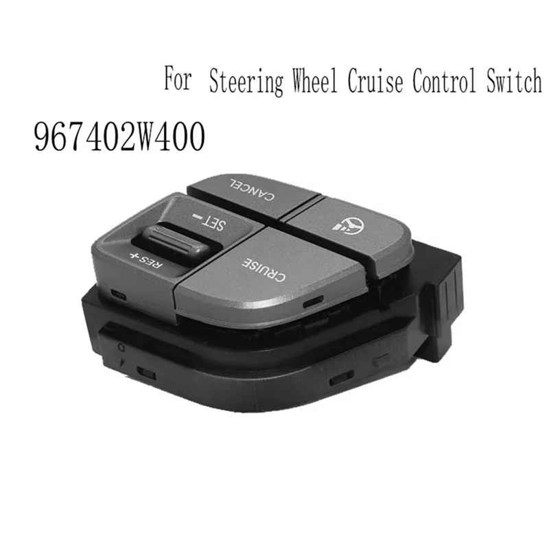 

L37A-For Hyundai Santa Fe Steering Wheel Cruise Control Switch Electric Power Button 967402W400