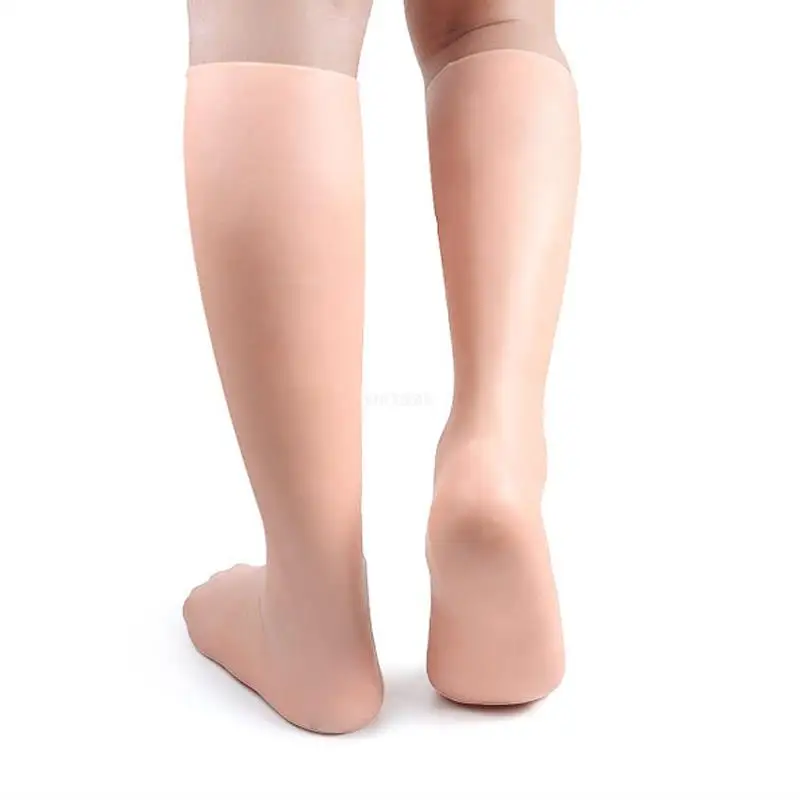 1 زوج العناية بالقدم الجوارب هلام السيليكون ترطيب مكافحة الكراك باديكير الجوارب العناية بالقدم والعناية بالجلد الميت التقشير الراحة