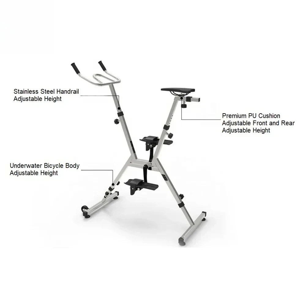 

Водный подводный велосипед — тренировочное оборудование для водных видов спорта в бассейне/тренажерном зале