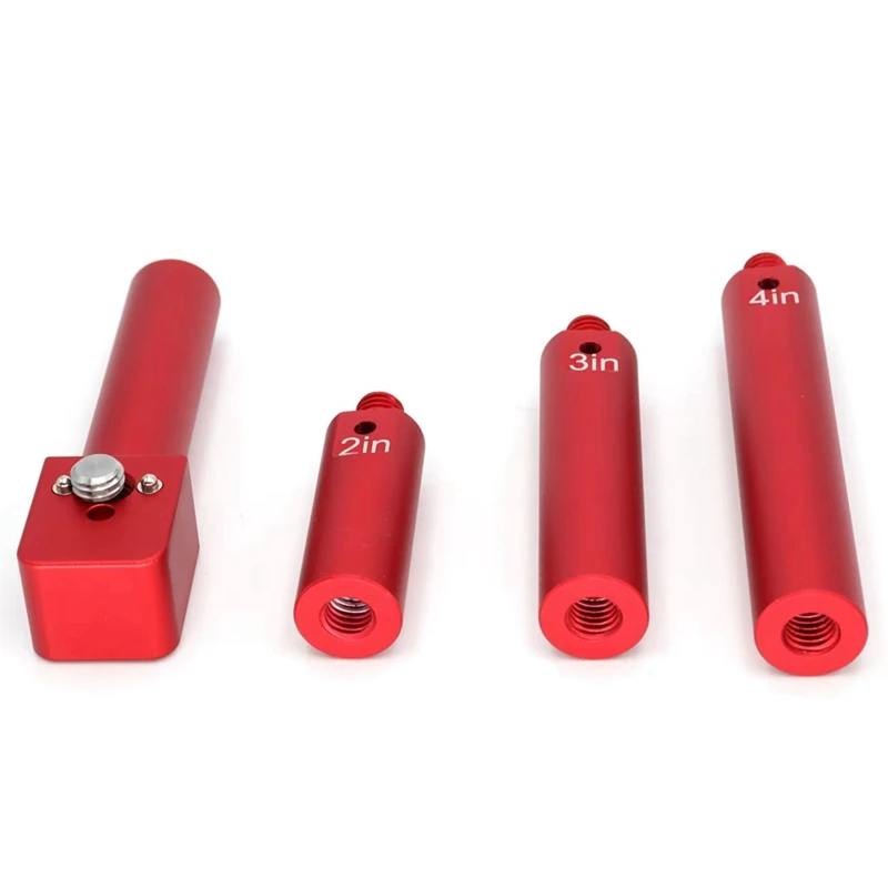 19mm Pole Mounting Bracket 3/8 Screws, Anti Twist Elastic Positioning Pin, 4 Sections of Length for RED for B-ELEC