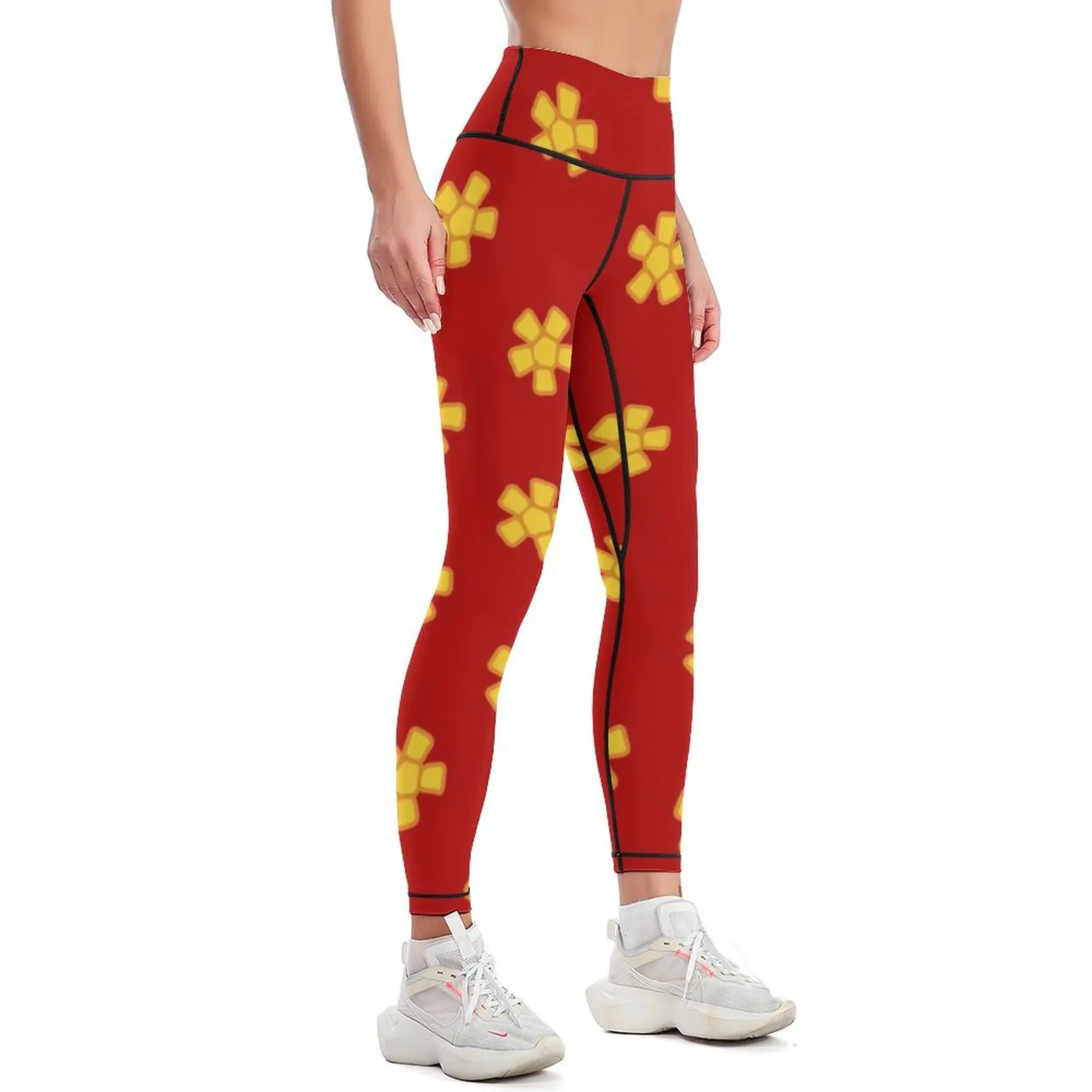 Sunshine on Red Earth Leggings Women's trousers sport set Women's fitness sports for gym Womens Leggings