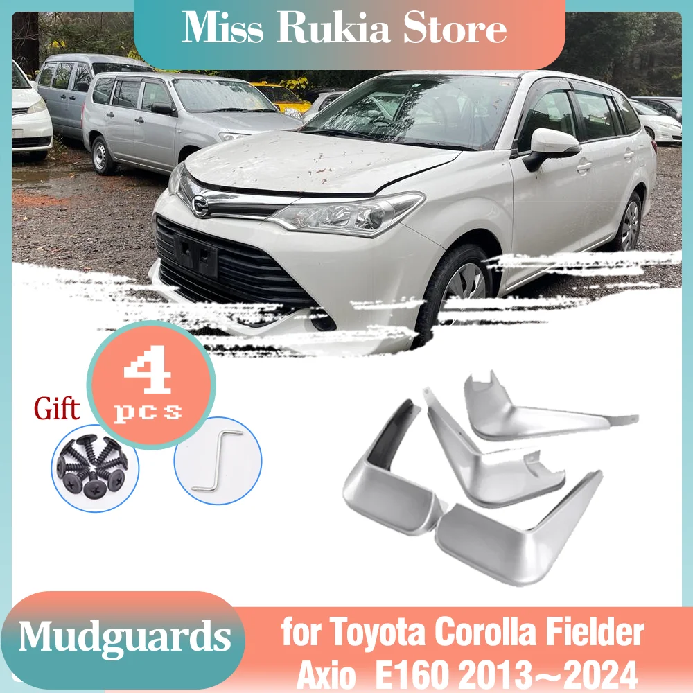 

Mud Flaps for Toyota Corolla Fielder Axio E160 NZE161 2013~2024 Mudguards Splash Guards Fender Flare Spoiler Wheel Accessories