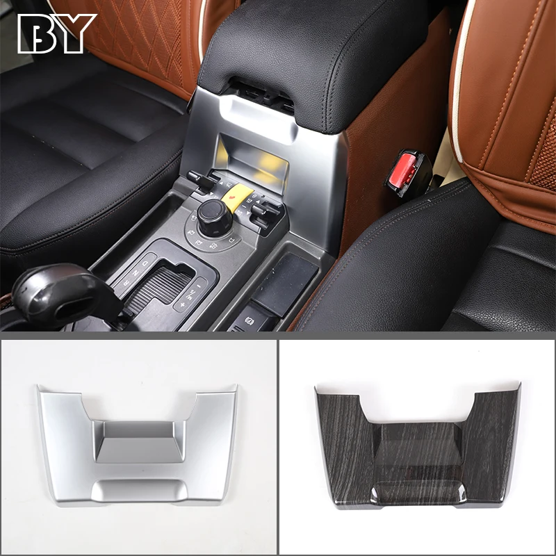 For Land Rover Discovery 3 LR3 2004-2009 Car Interior Central Control Armrest Box Front Trim Panel Cover Stickers Accessories