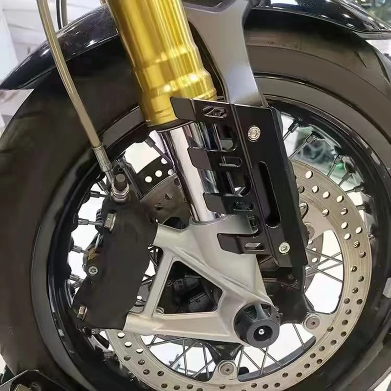 Motorcycle Modified Front Fender Anti-fall Block Decorative Protective Cover For ARIIC 318GT 318 GT Gobi150