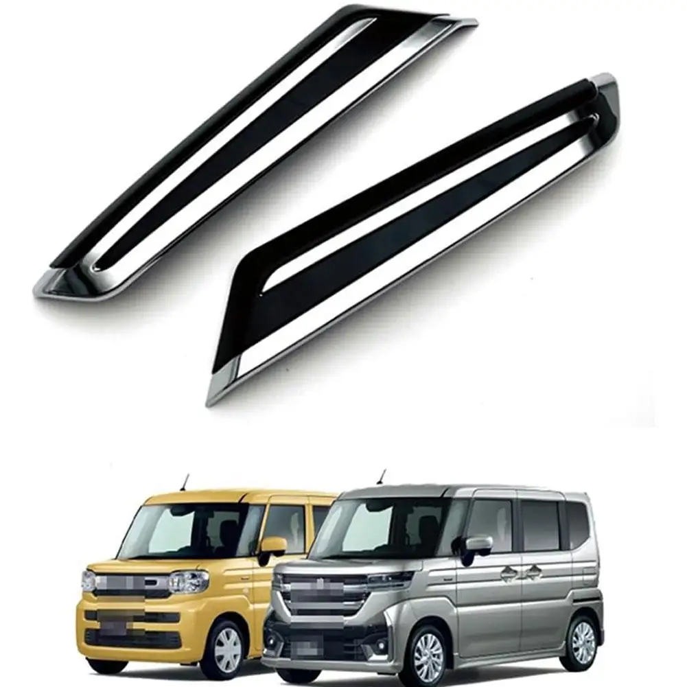 

1Pair Suitable For 2024 Suzuki Spacia Custom M K04 Series Modified Headlight Eyebrow Decorative Bright Strip Stickers C7T7