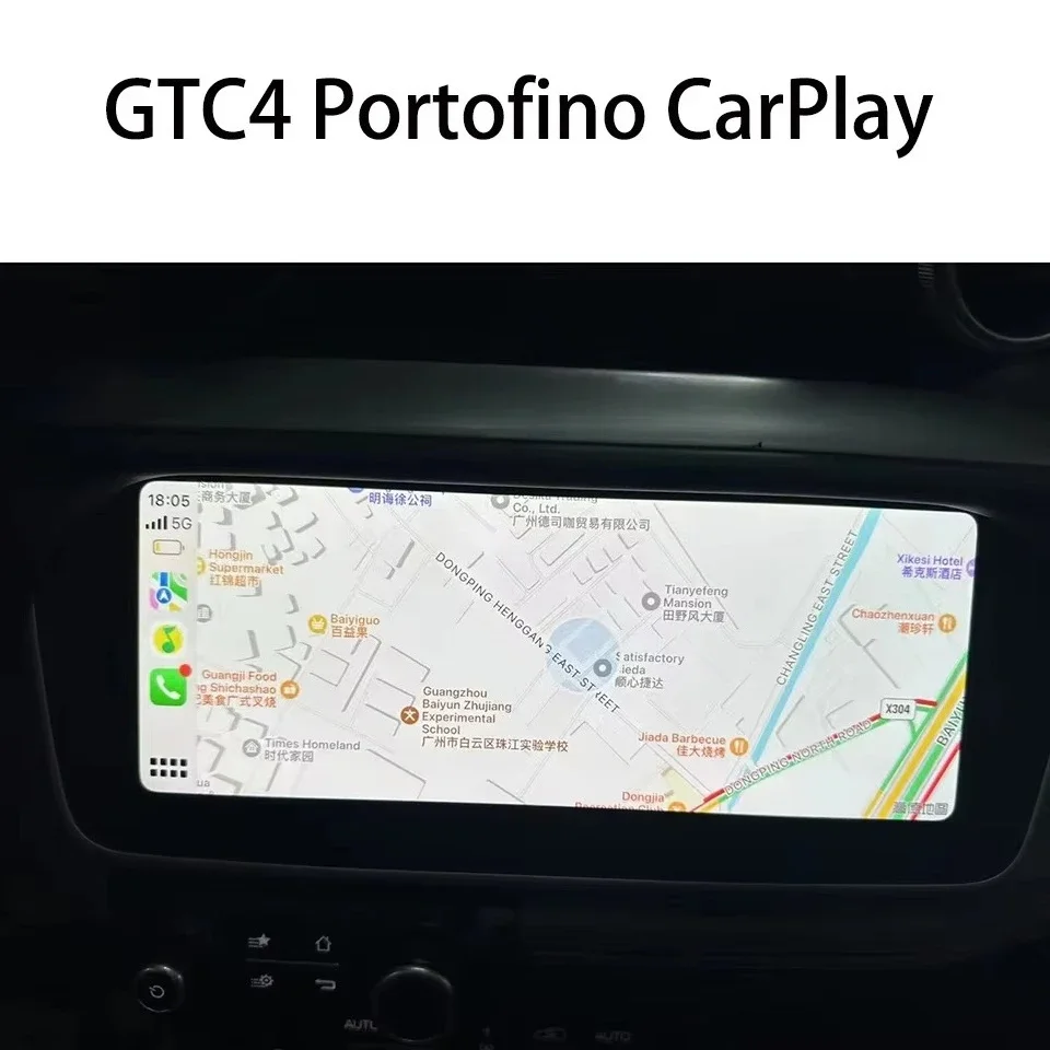 AZTON Car Multimedia CarPlay Integration Kit for GTC4 Portofino Car Play Yotube Netflix Mirrorlink Android Auto