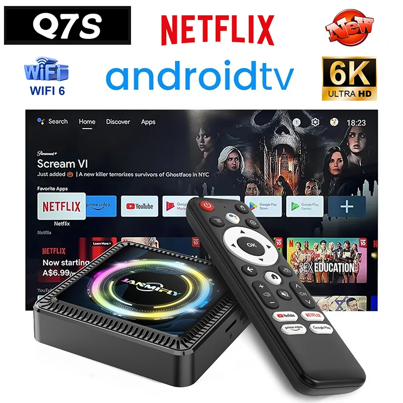 Smart Tv Box Q7S An… - image