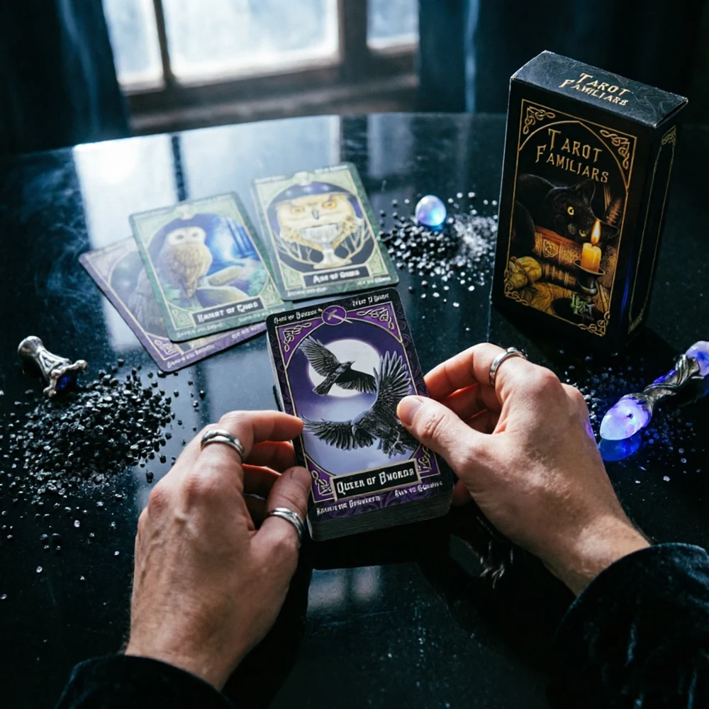Kartu Tarot Familiars, Kartu T - Board Game Detective ulasan dan harga