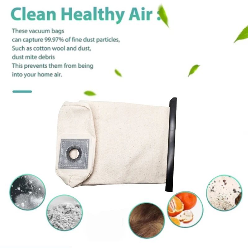 قطع غيار أكياس الغبار لكارشر ، كيس غبار قماشي ، ملحقات مكنسة كهربائية ، Cv30 ، 1 ، Cv38 ، 2