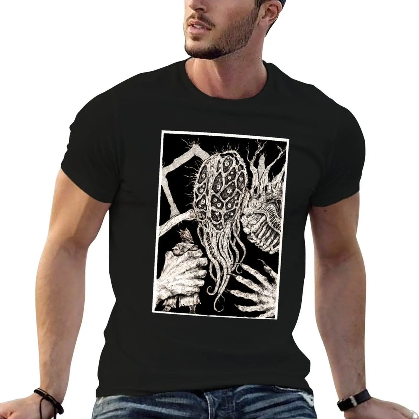 

T-Shirt pack shirt cotton Amygdala Oh printed for shirts man t t