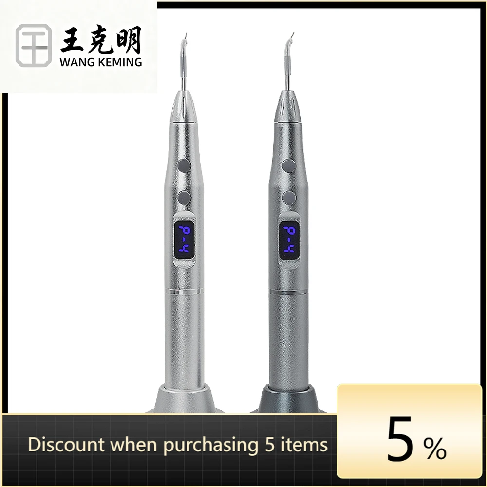 

SIBODENT New den tal Gutta - Percha Cutter & Obturation Pen: Fast - Heating, Wireless, with Tips for Root Canal Filling & Therap