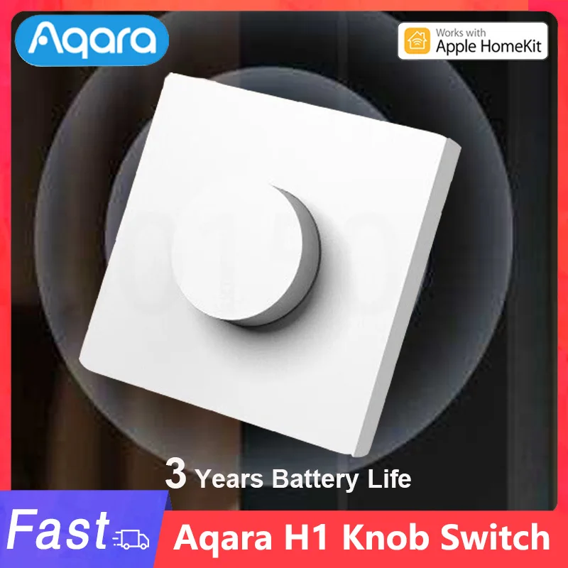 Aqara H1 مقبض التبديل الذكي التبديل اللاسلكي مفتاح الإضاءة مع زيجبي واي فاي دعم أبل Homekit App المنزل الذكي التحكم عن بعد