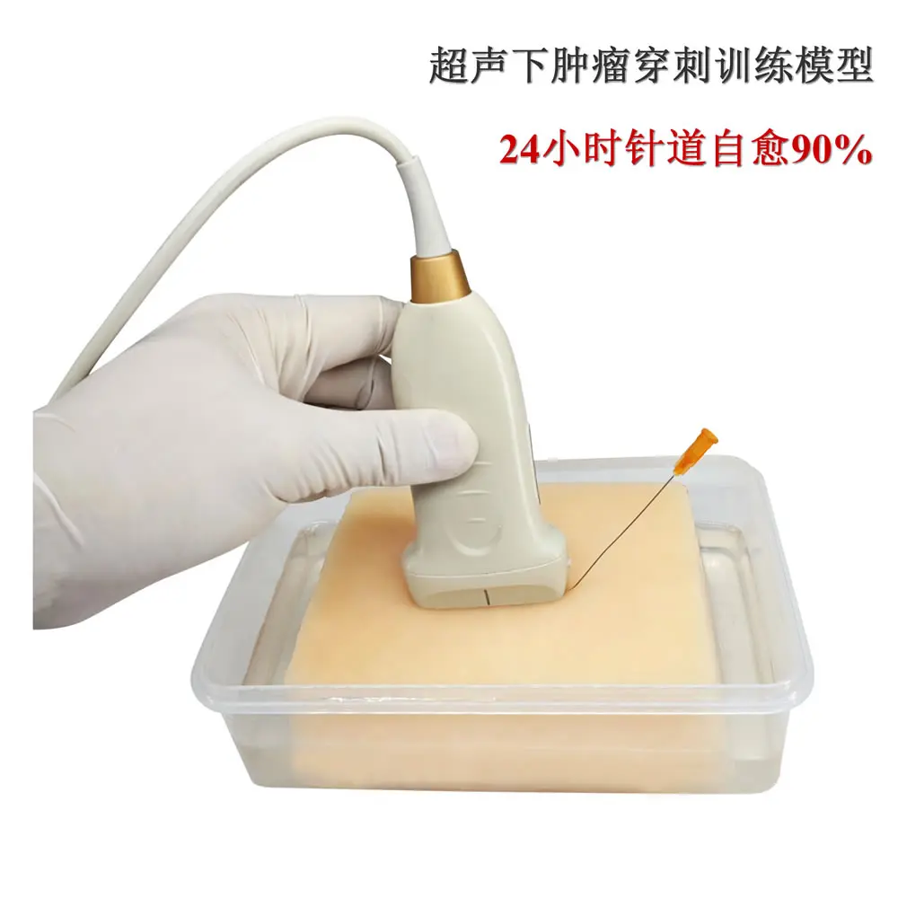 Ultrasound-guided Puncture Training Teaching Tool B Ultrasound Tumor Puncture Model, Needle Tract Imprint Self-healing
