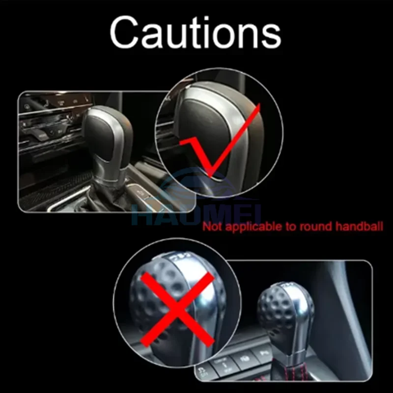 1PCS Chrome Matt With Leather Shift Knob Gear Side Cover DSG Emblem For VW Golf 6 7 R GTI Passat B7 B8 CC R20 Jetta MK6 GLI