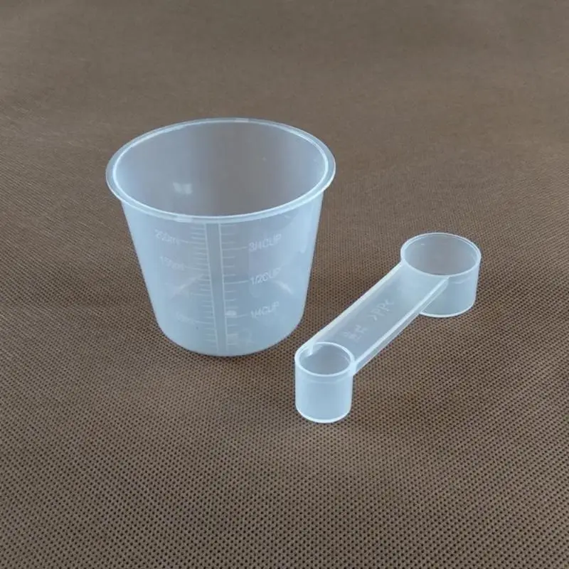 19QE Kitchen Gadgets 300 мл измерения чашки для удаления ложки