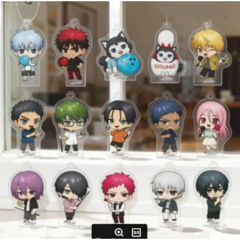 Anime Kuroko's Basketball Kuroko No Basuke Kagami Taiga Kuroko Tetsuya Kise Ryota Portachiavi In Acrilico Regalo Di Festa-image