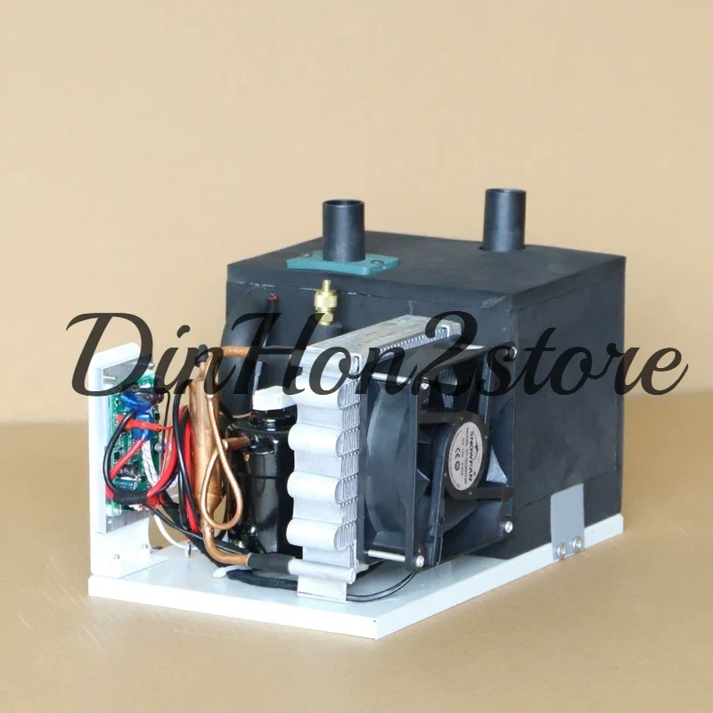 A19 Micro Cooler Portable Air Conditioning Unit 12V24V48V Compressor Refrigeration Homemade Refrigerator DIY Manual