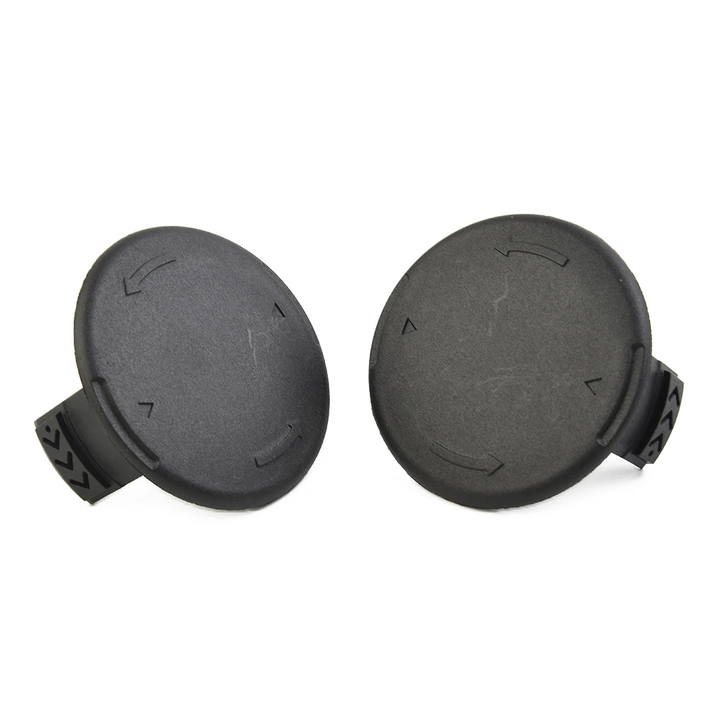 

2Pcs Strimmer Spool Cover Cap For Mac Allister MGTP430 MGTP600 FAST POST Lawn Mower Parts Garden Strimmer Spool Part Tool