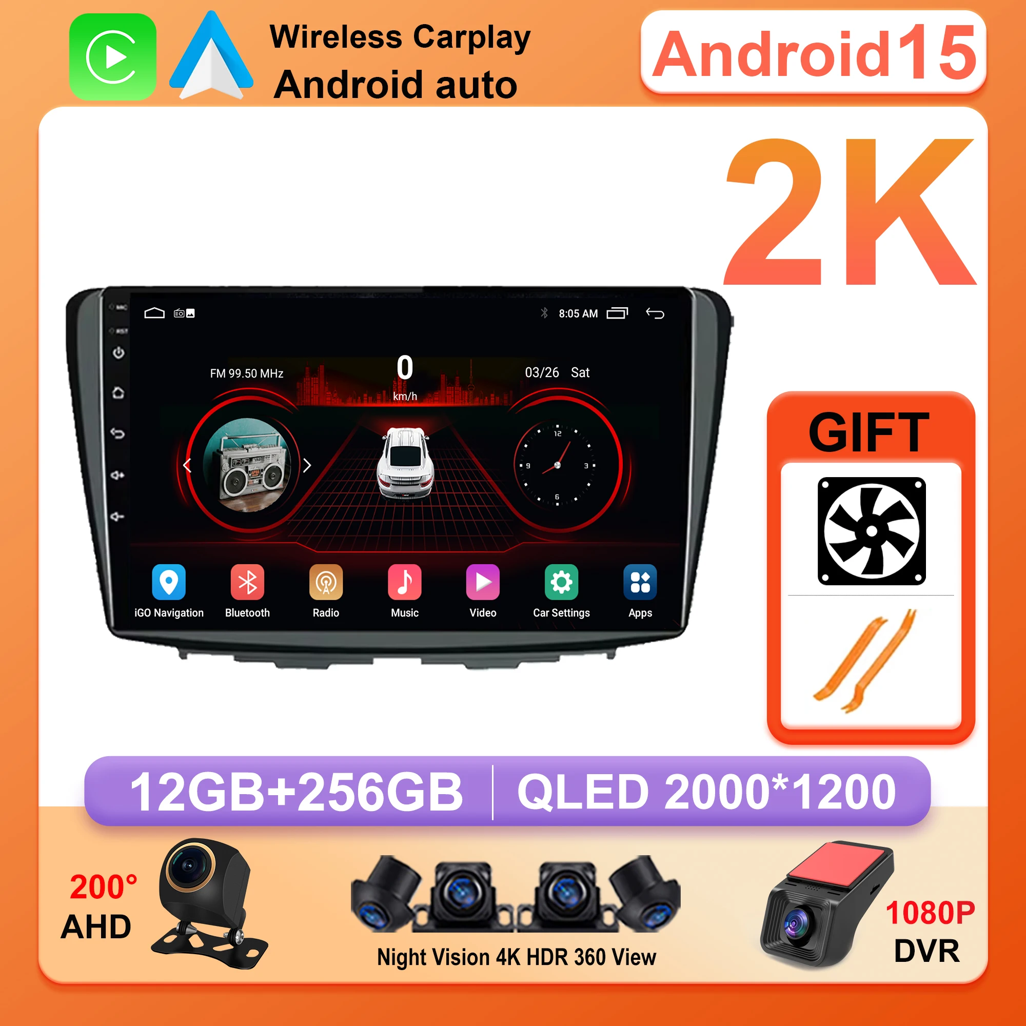 Android 15 GPS For Suzuki Baleno 2016 2017 2018 2019 Car Radio Autoradio Head Unit Stereo Navigation Multimedia